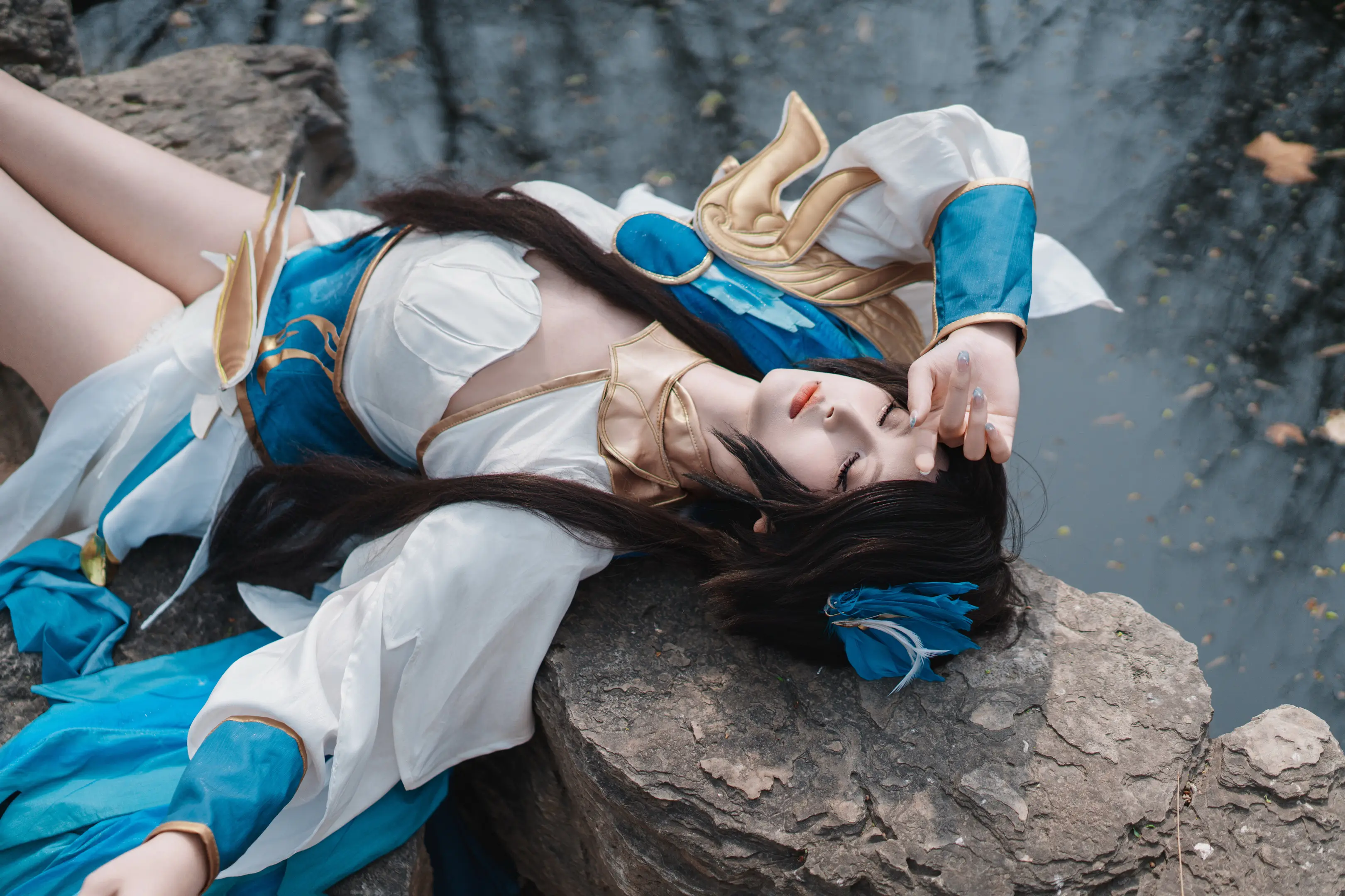 虞姬 王者荣耀 cos 云霓雀翎 云霓雀翎cos