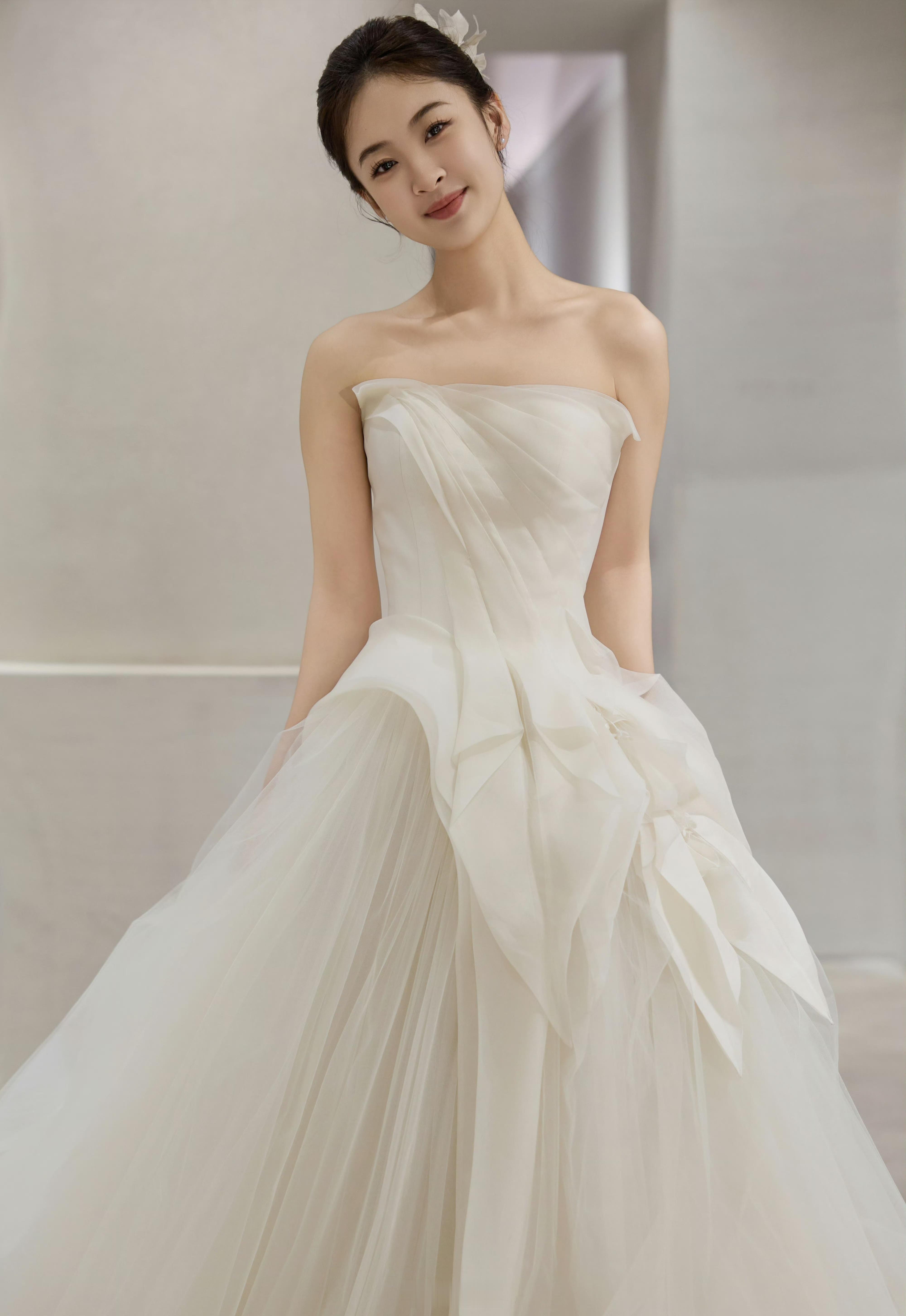 超美的新娘妆 ​​​