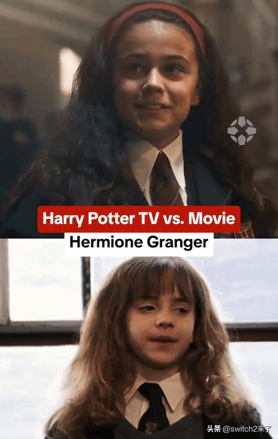 IGN发布了《哈利波特》最新剧版和影版人物对比，一起来看看吧!上方为剧版，下方为