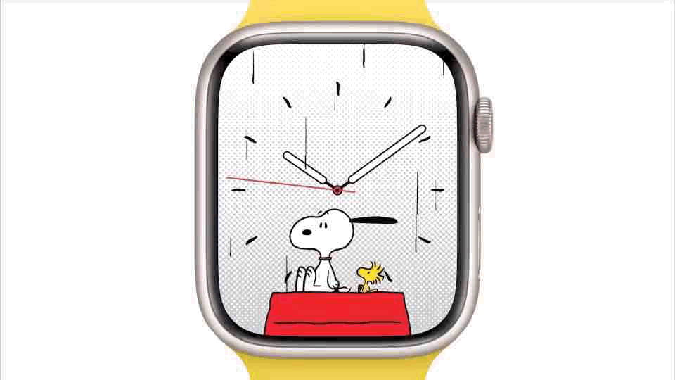 watchOS属于必更新了！何况还有史努比⌚️仔细看看可爱含量有些高 ​​​