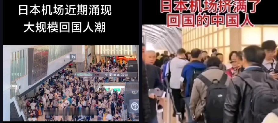 12条中日航线突然停飞！成田机场里，那些当初非要凑这波热闹的游客急得团团转——有