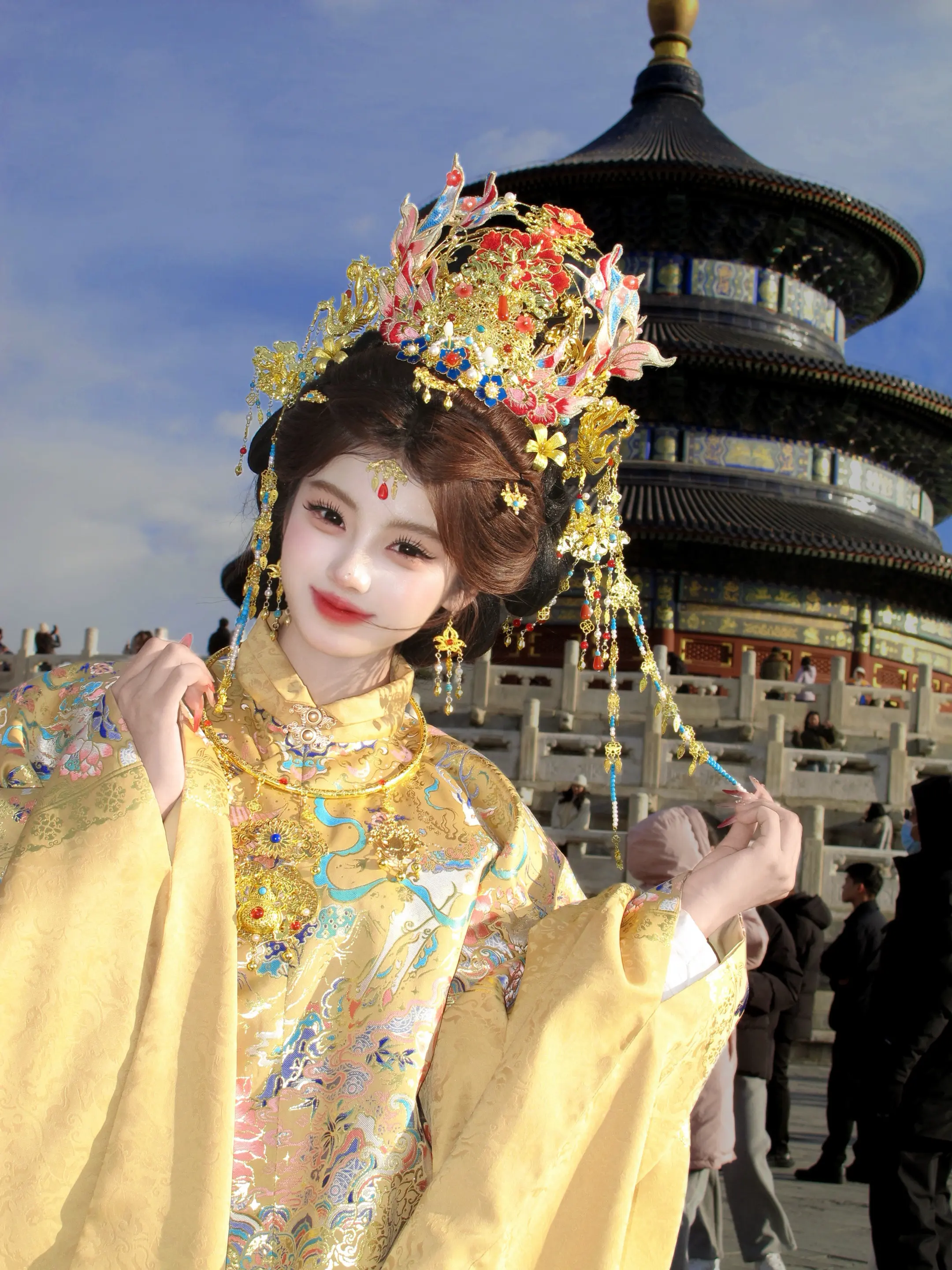 是方也是圆 片片都祈年