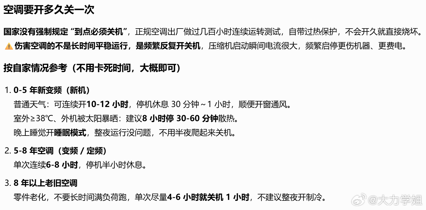 为什么冰箱能一直开但空调不能 同样是制冷打工人，待遇差距怎么这么大！冰箱 24 