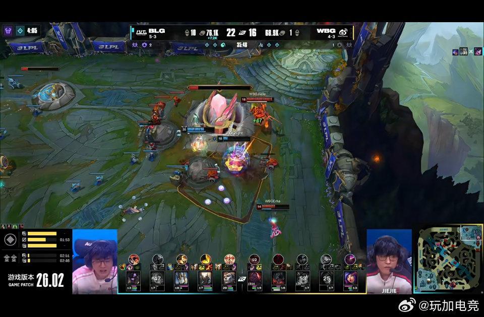 【2026lpl第一赛段 ｜BLG对战WBG 】BLG 2:0 WBG恭喜BLG