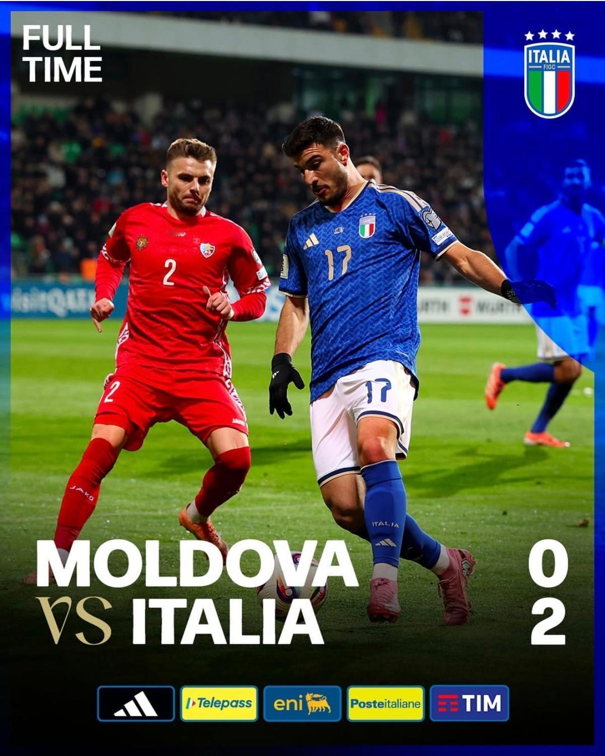 意大利还是早点准备附加赛吧，下一场与挪威的直接对话，意大利要9-0胜挪威才能拿到