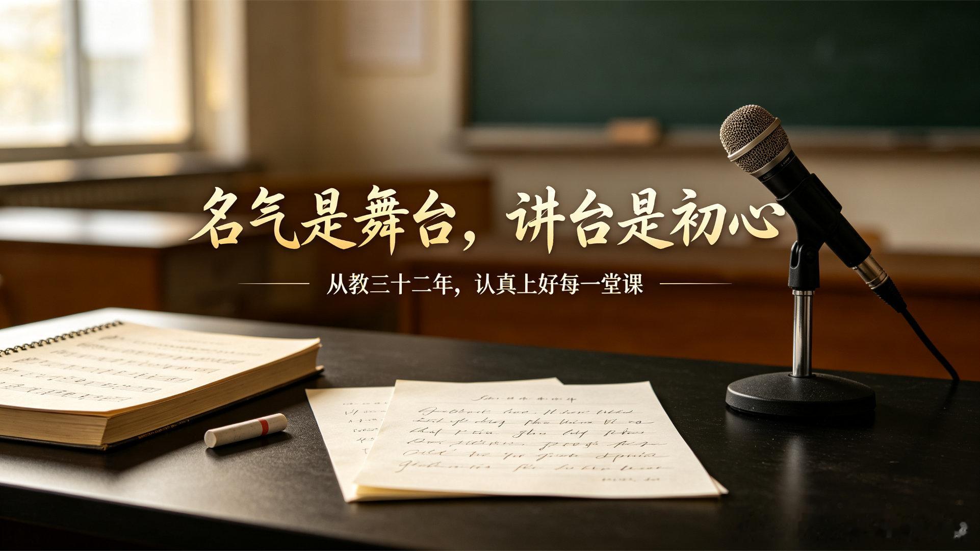刘欢到退休时仍是副教授原来最顶级的从容，从不是头衔加持，而是一生忠于本心、潜心做