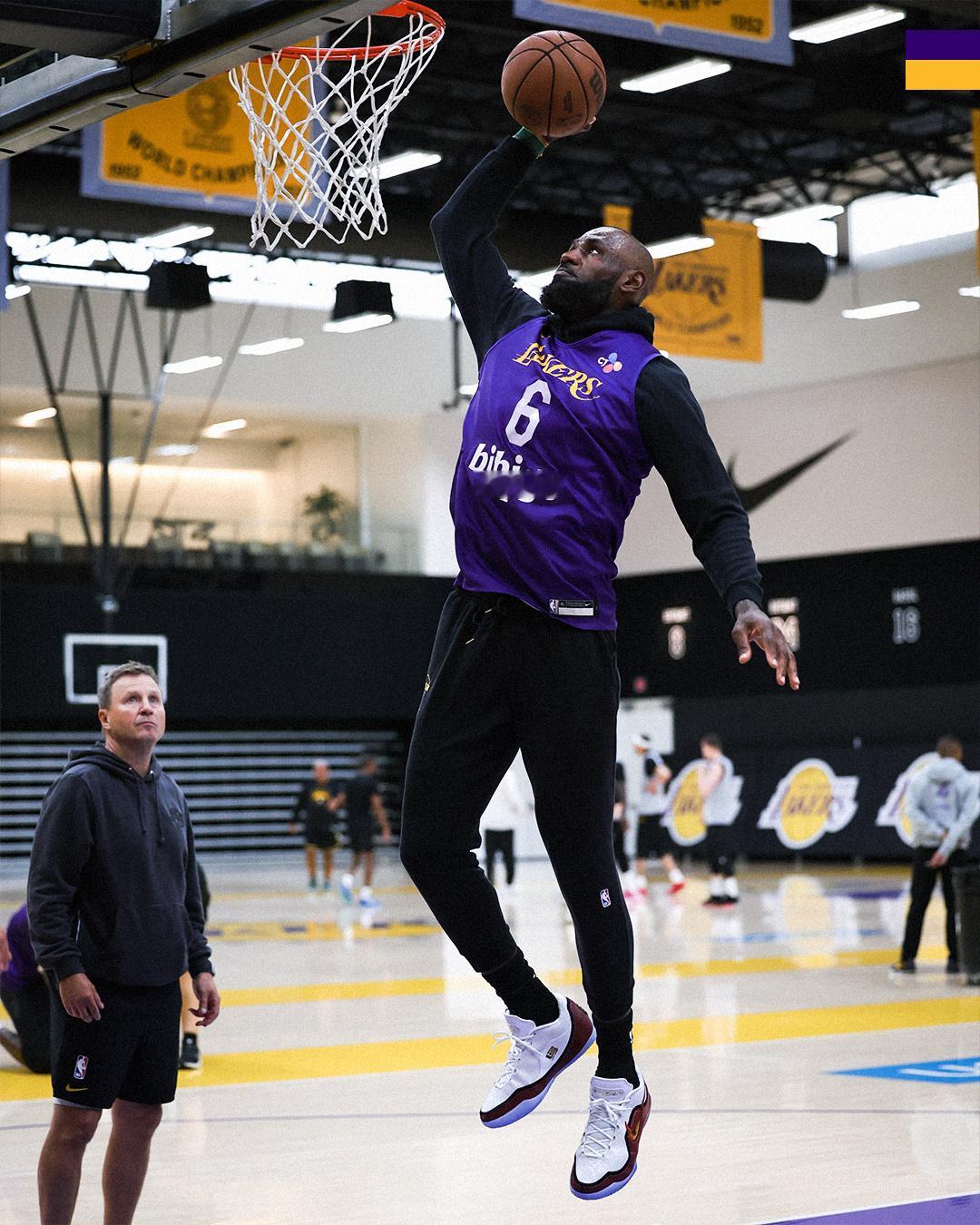 专注训练湖人国度nba