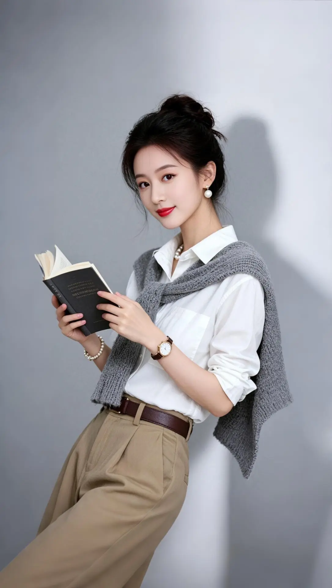 AI知性优雅写真 随变ai随便玩