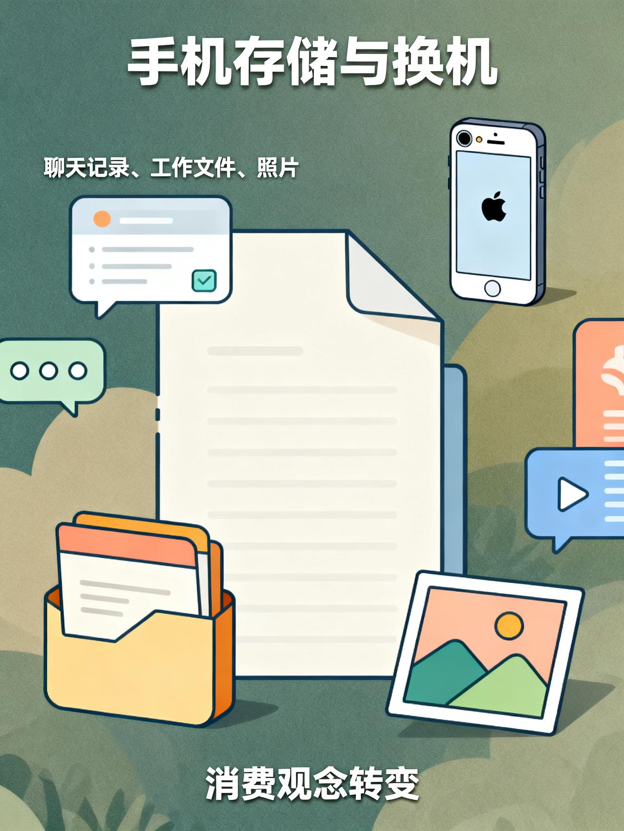 为什么很多人用苹果手机却不换新款？原因太真实了
现在谁手机里没存几百G的东西？聊