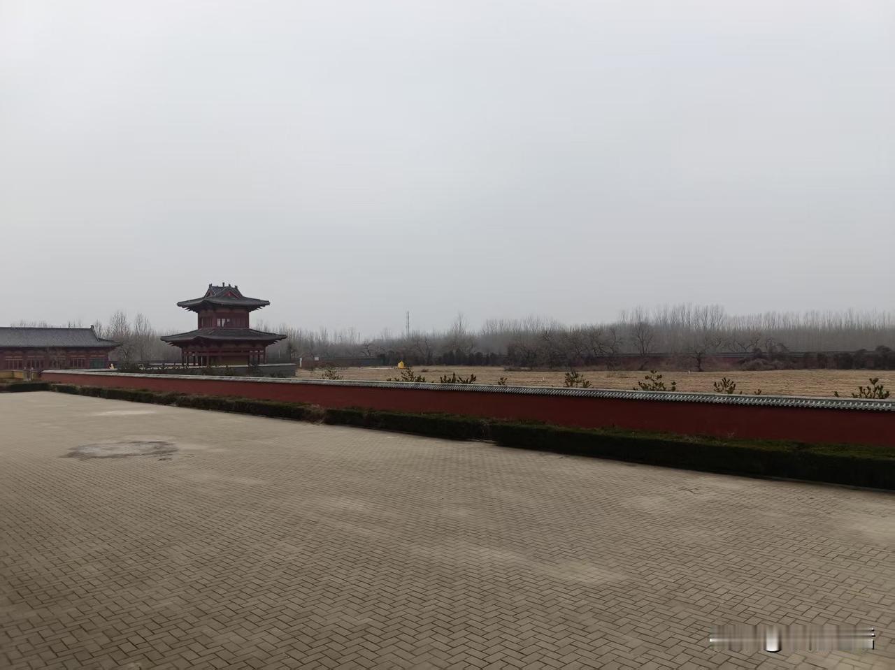 梁东方
开车走了一段从黄河故道到老城的小路，再从老城到高速公路。
其中有一侧是高