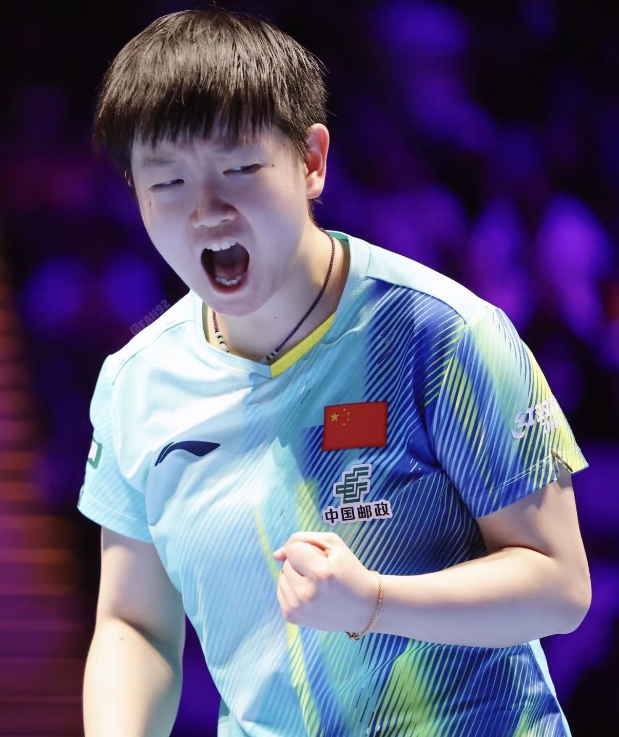 从孙颖莎世界杯赢蒯曼的情况
我看清了一件事
孙颖莎现在的处境有点难受了，同批的有