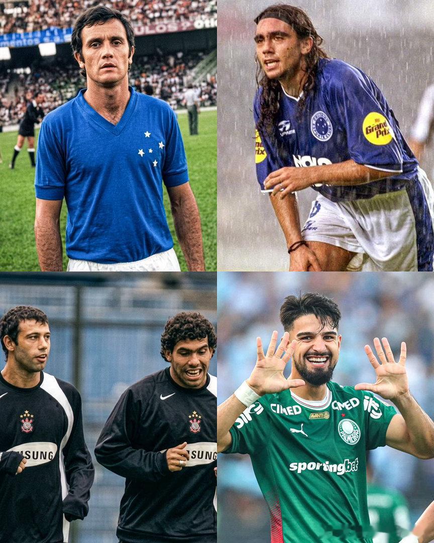 🇦🇷🏆 共有5名阿根廷球员在效力巴西足球联赛期间入选了世界杯大名单：▶️ 