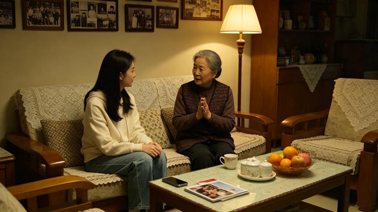 网红郝晨开启直播，和姥姥王福娥一起唠家常，祖孙二人你来我往互相打趣。郝晨说起姥姥