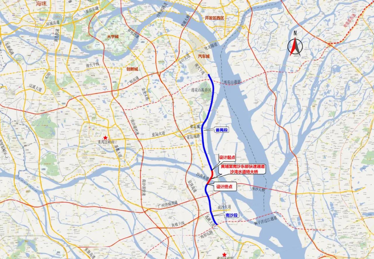 【广州东部快速南沙过番禺大桥招标！】6月18日，广州市高速公路有限公司发布黄埔至