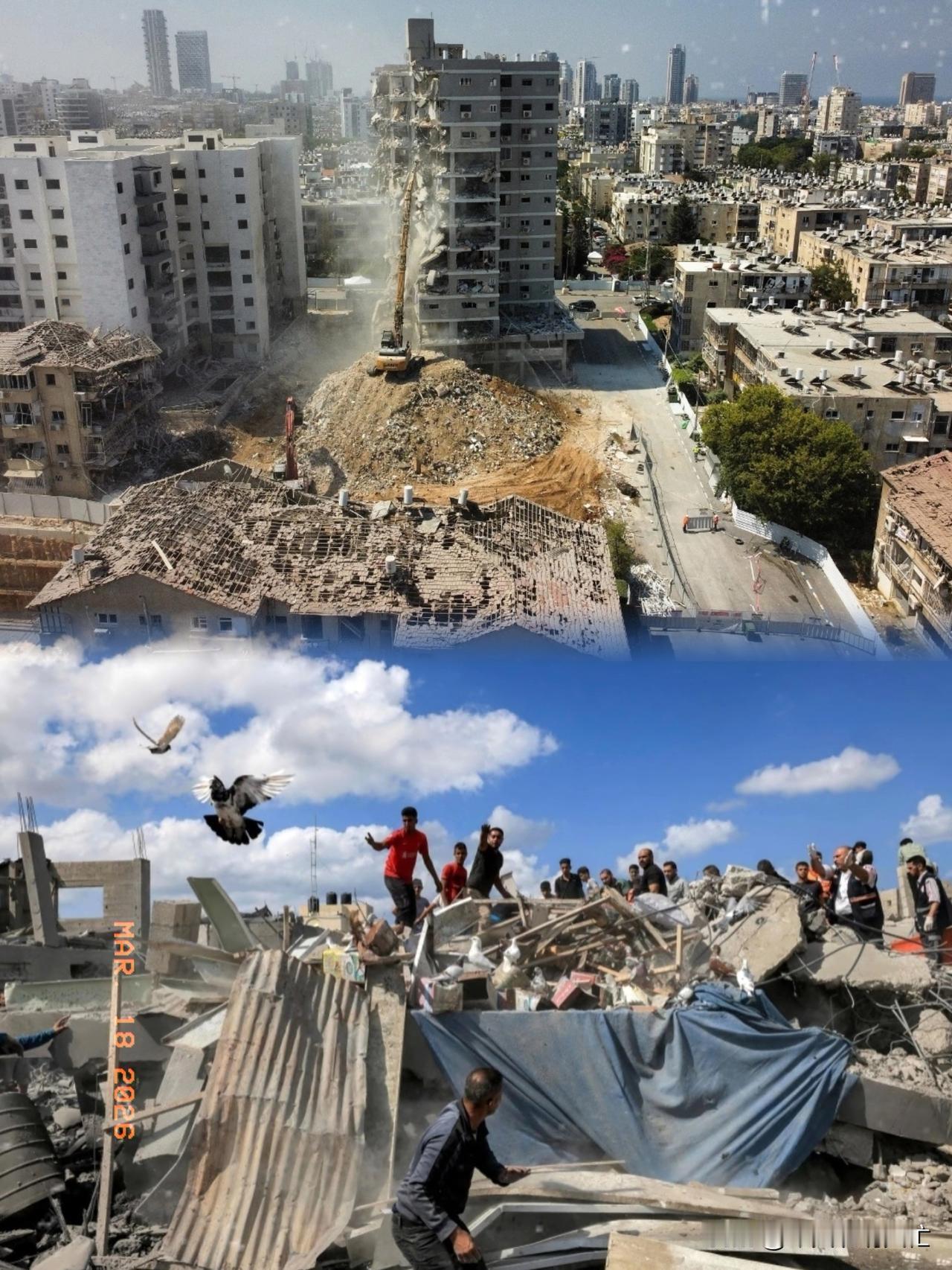 只要泥石火箭一密集发射，以色列就顶不住了，铁穹硬生生被耗成了“铁穷”，现在根本防