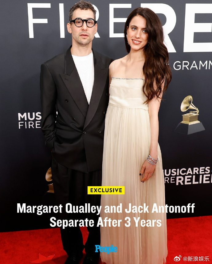 曝玛格丽特库里分手 据《People》，玛格丽特·库里和杰夫·安东诺夫在结婚3年