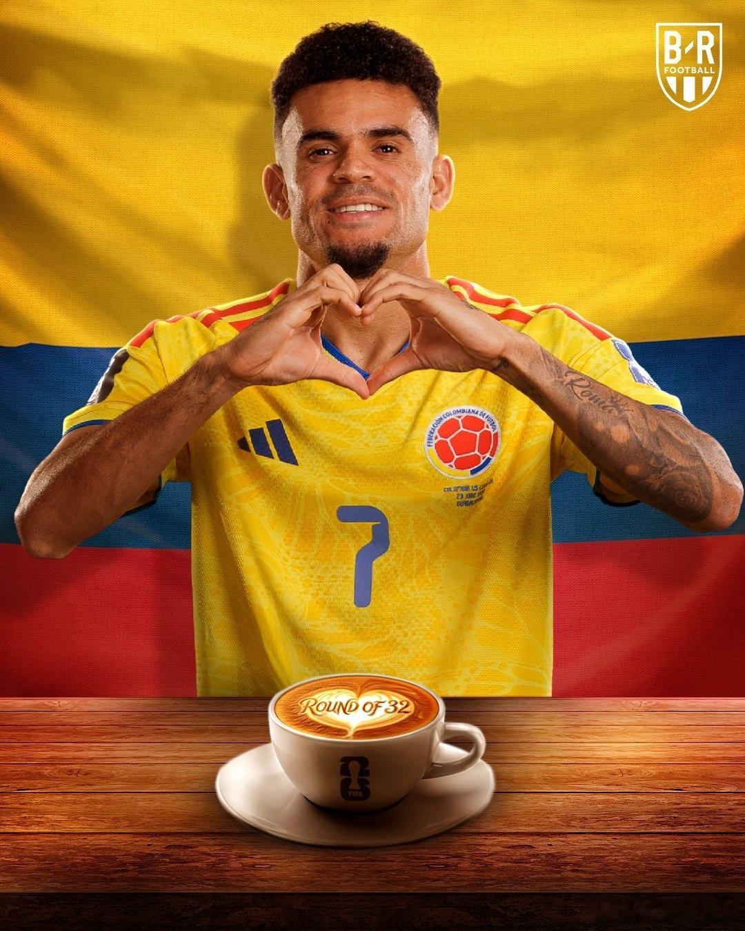 哥伦比亚以1-0击败刚果民主共和国，锁定淘汰赛席位 🇨🇴🫶哥伦比亚提前出线