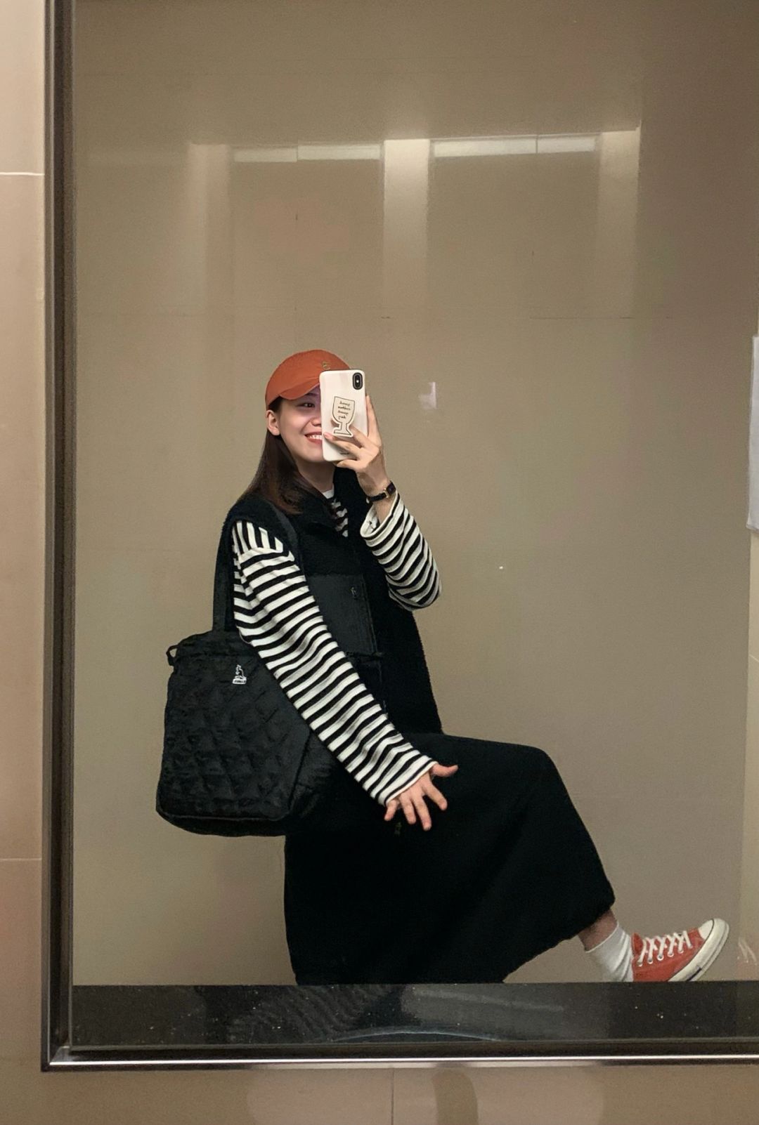 猝不及防的降温，天冷穿得随性舒服些！