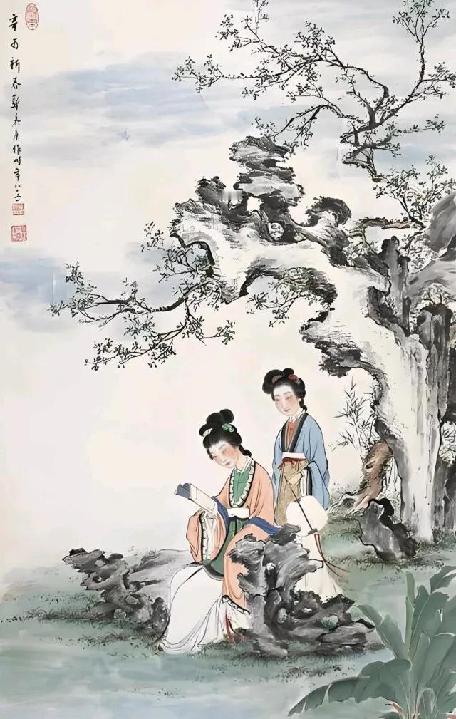 名家仕女画欣赏