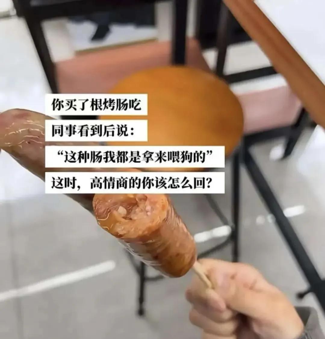 别以为装狗就可以骗烤肠吃