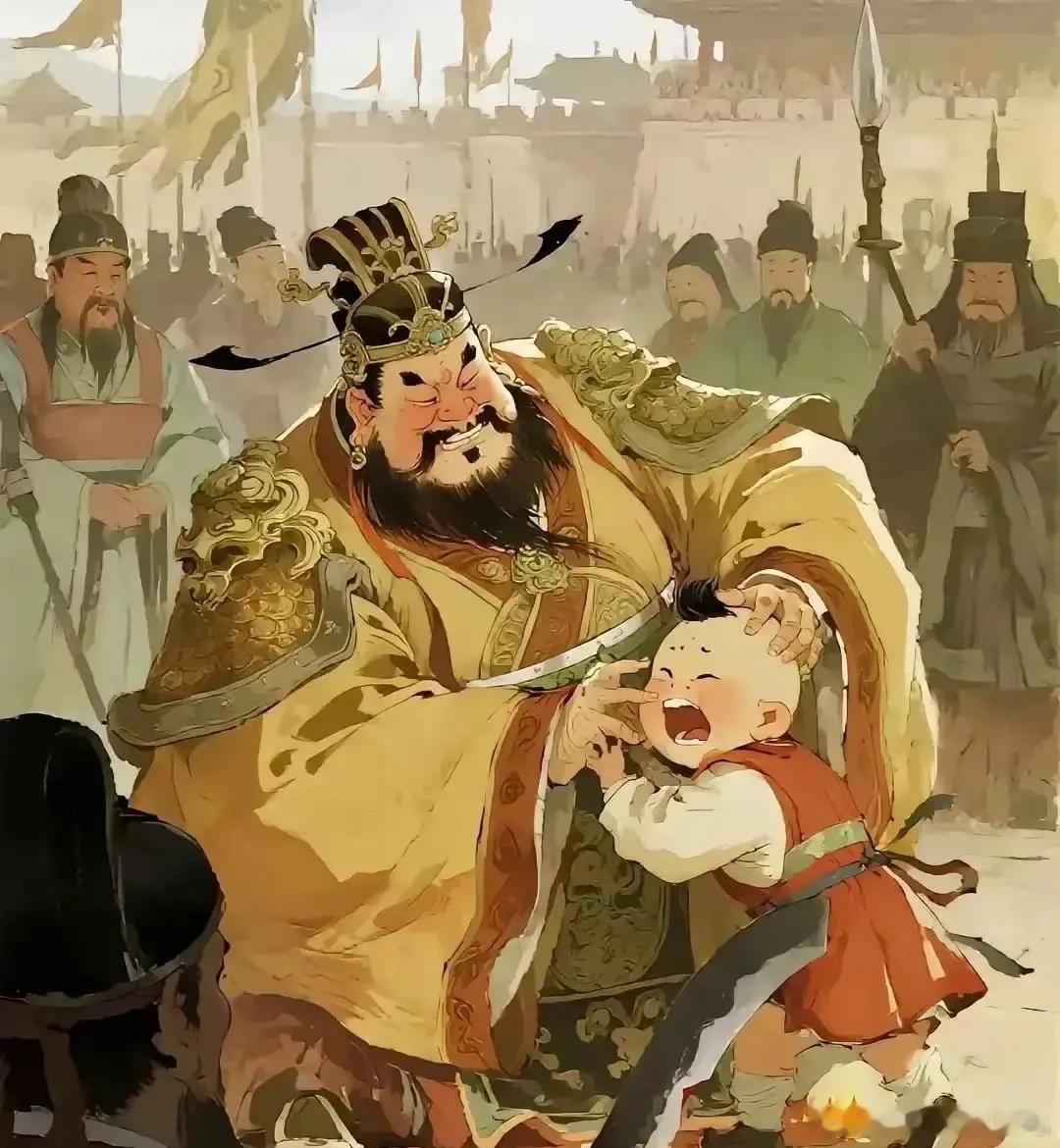 历史 348 年，后赵皇帝石虎做出了令人发指的事。他将亲生儿子石宣当众活剐，还觉