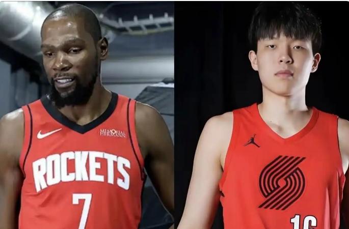 接下来就有意思了，火箭队将连续两场客战开拓者，这两场比赛看点十足。
这是杨瀚森打