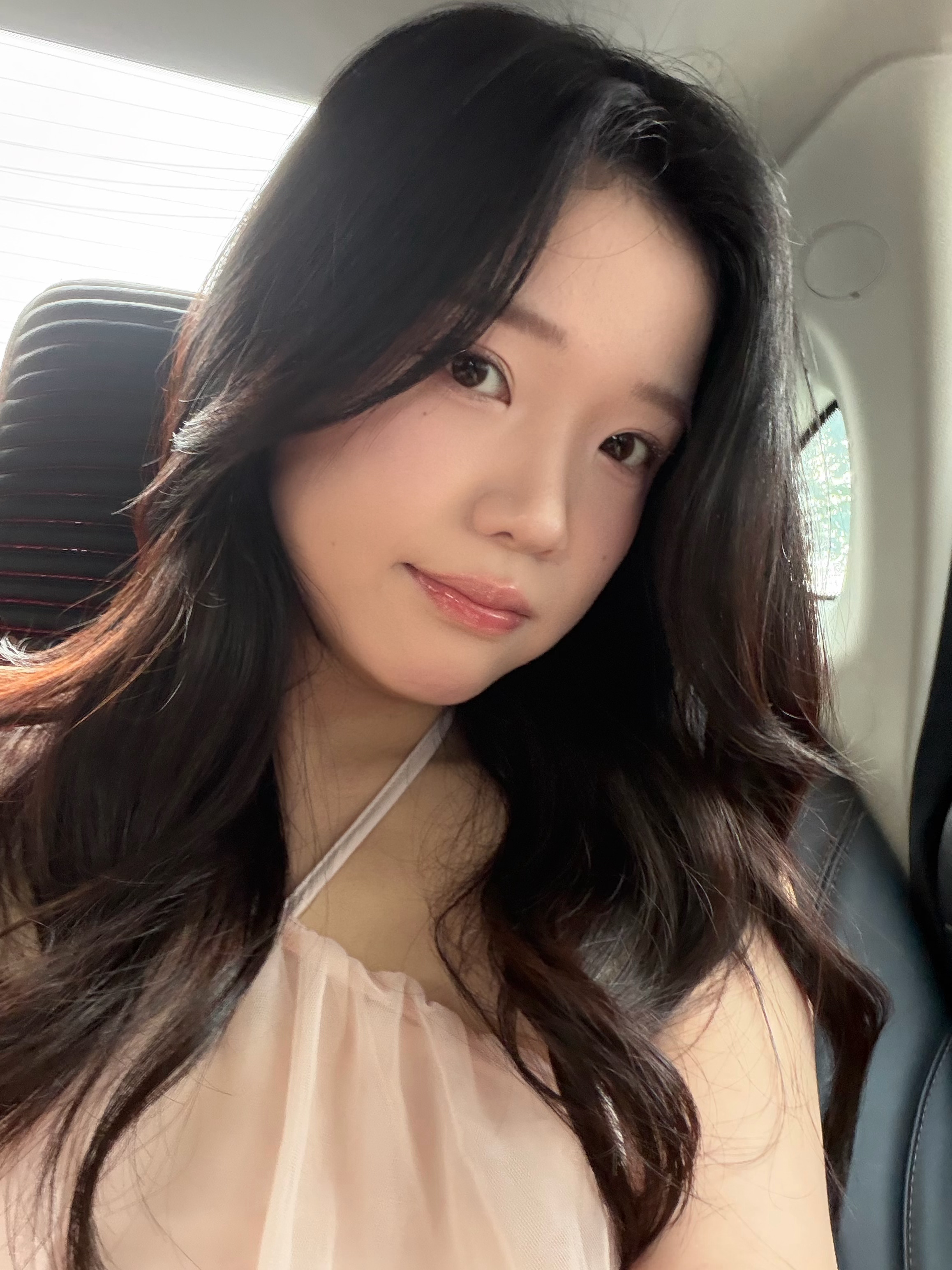 这么热的天头发根本没得型