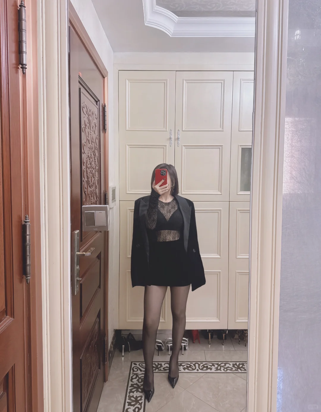 穿搭分享！👩‍🦰👠💄