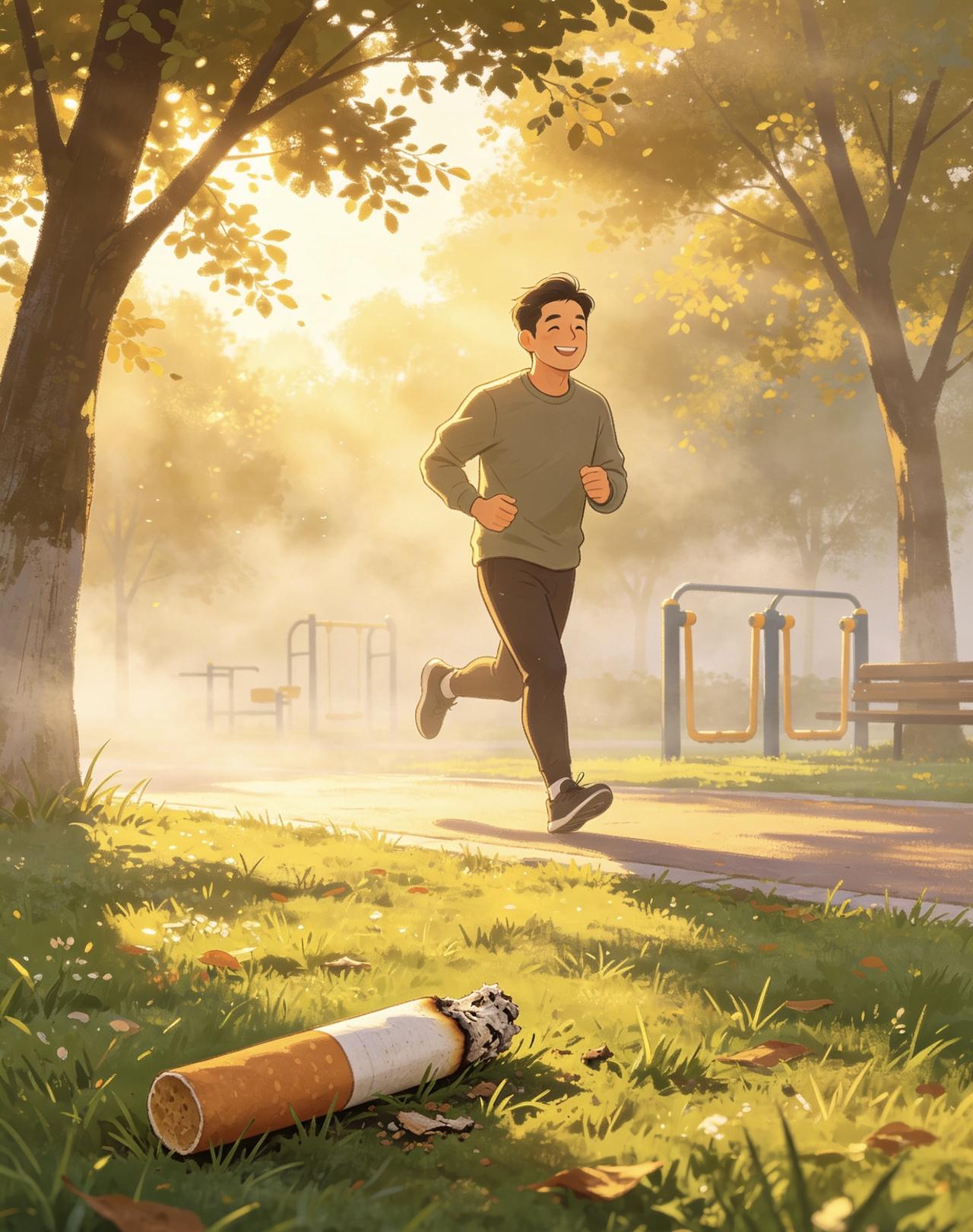 跑步还抽烟？别自欺欺人！科学拆解：烟草正在毁掉你的所有努力

不少跑友都有这样的