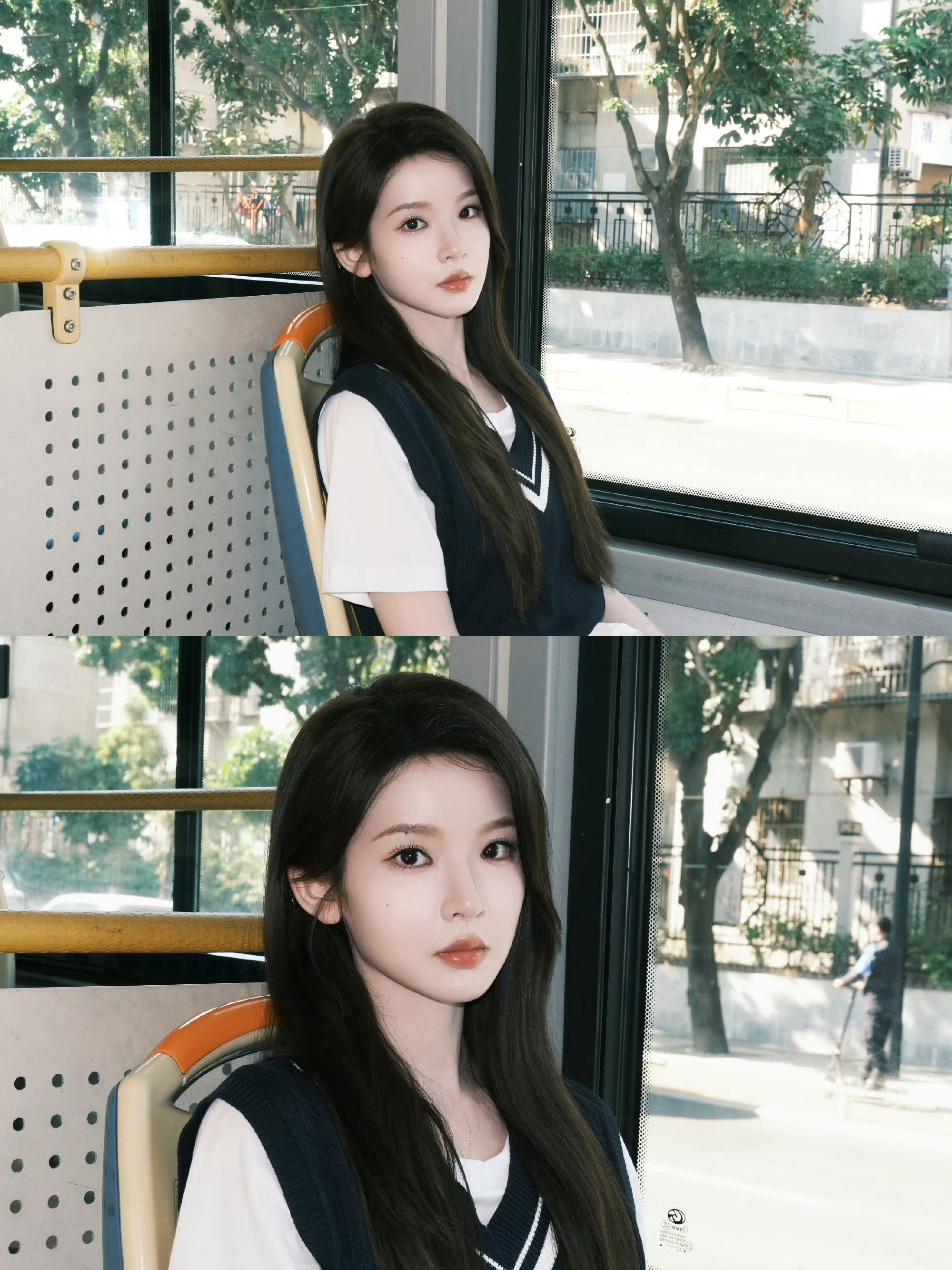 张淼怡能不能拍点有生命力的照片每次都是这个色调