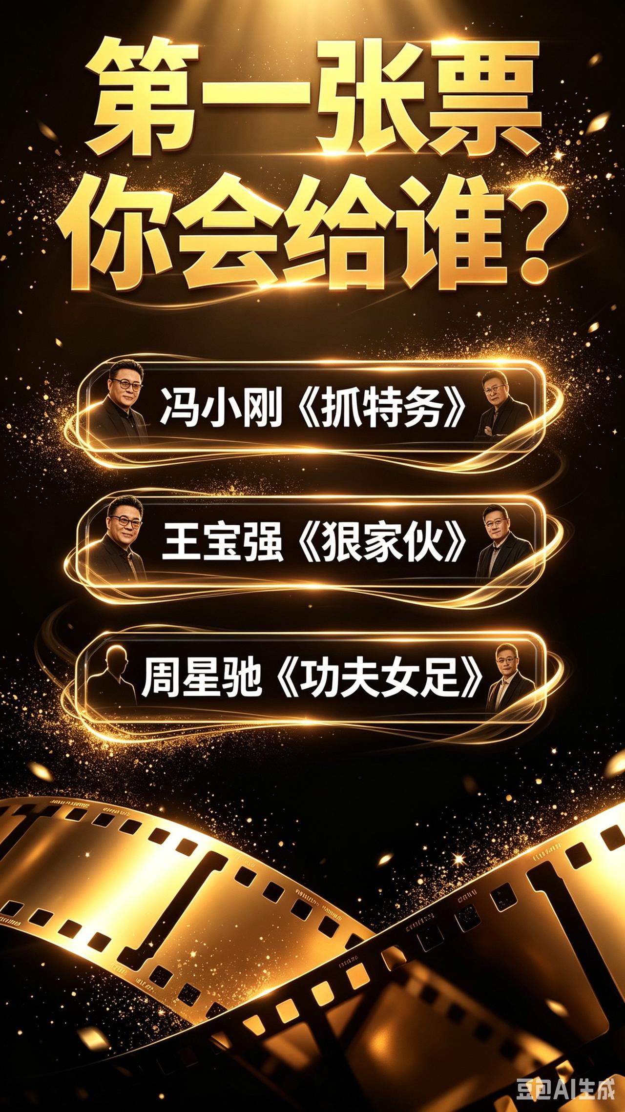 有三部电影，你会选择哪一部呢？作为首选要求看的电影呢？每个人都有自己的答案，你的