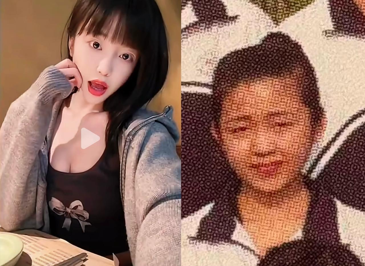 司晓迪长相变化真大呀，

自从她在社交媒体上火了之后，

网友找到了她中学时候的