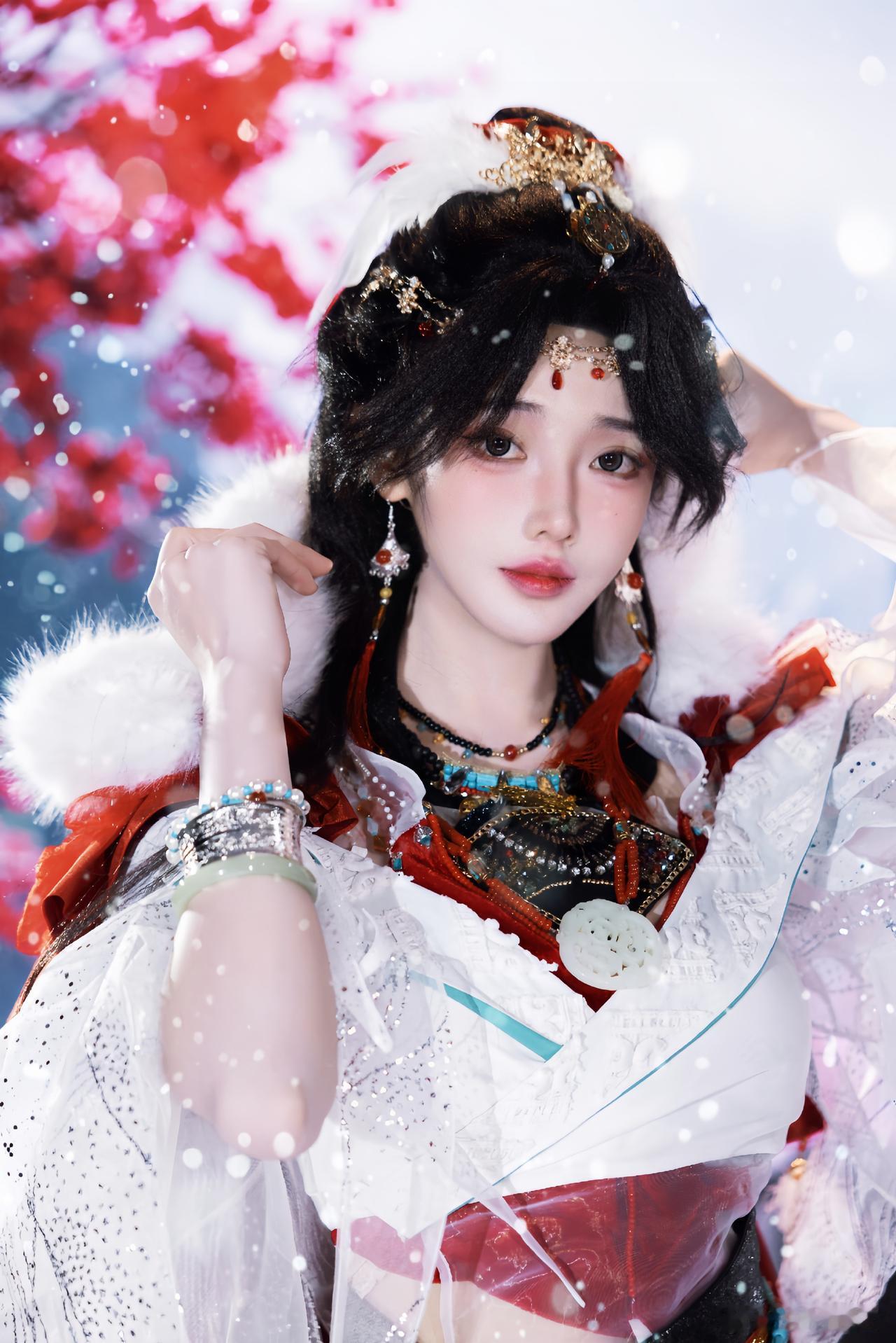 冬日生活打卡季美女穿搭写真