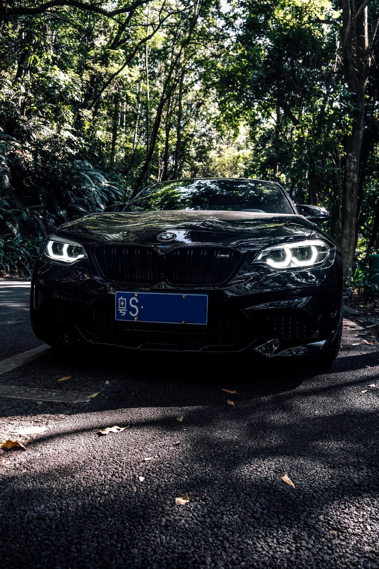 在森林里奔跑！抖音汽车 dou是好车 宝马m2c 宝马f87m2c