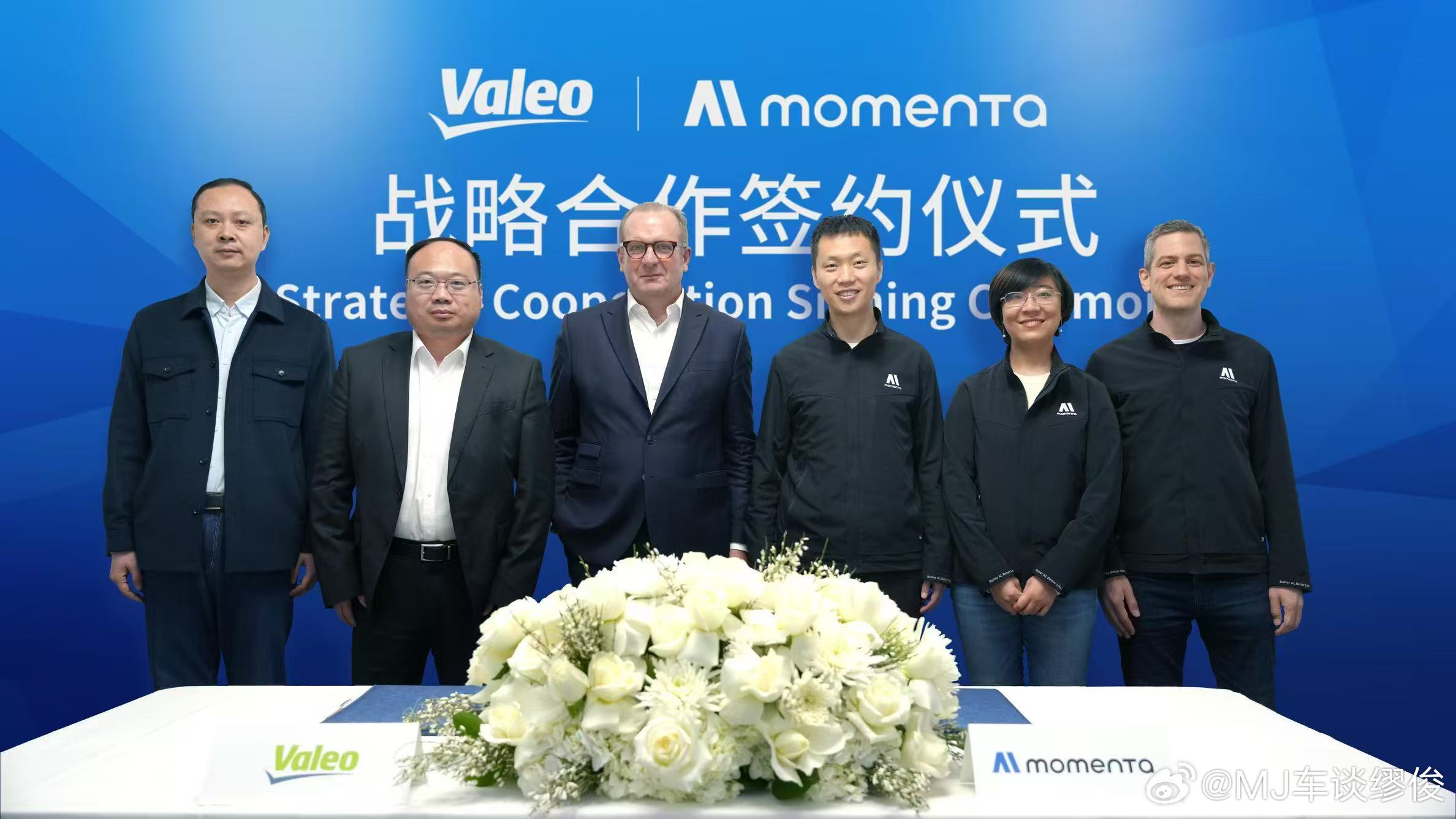 法雷奥与Momenta联手押注高阶智驾，目前全球每3辆新车就1辆安装法雷奥辅助驾