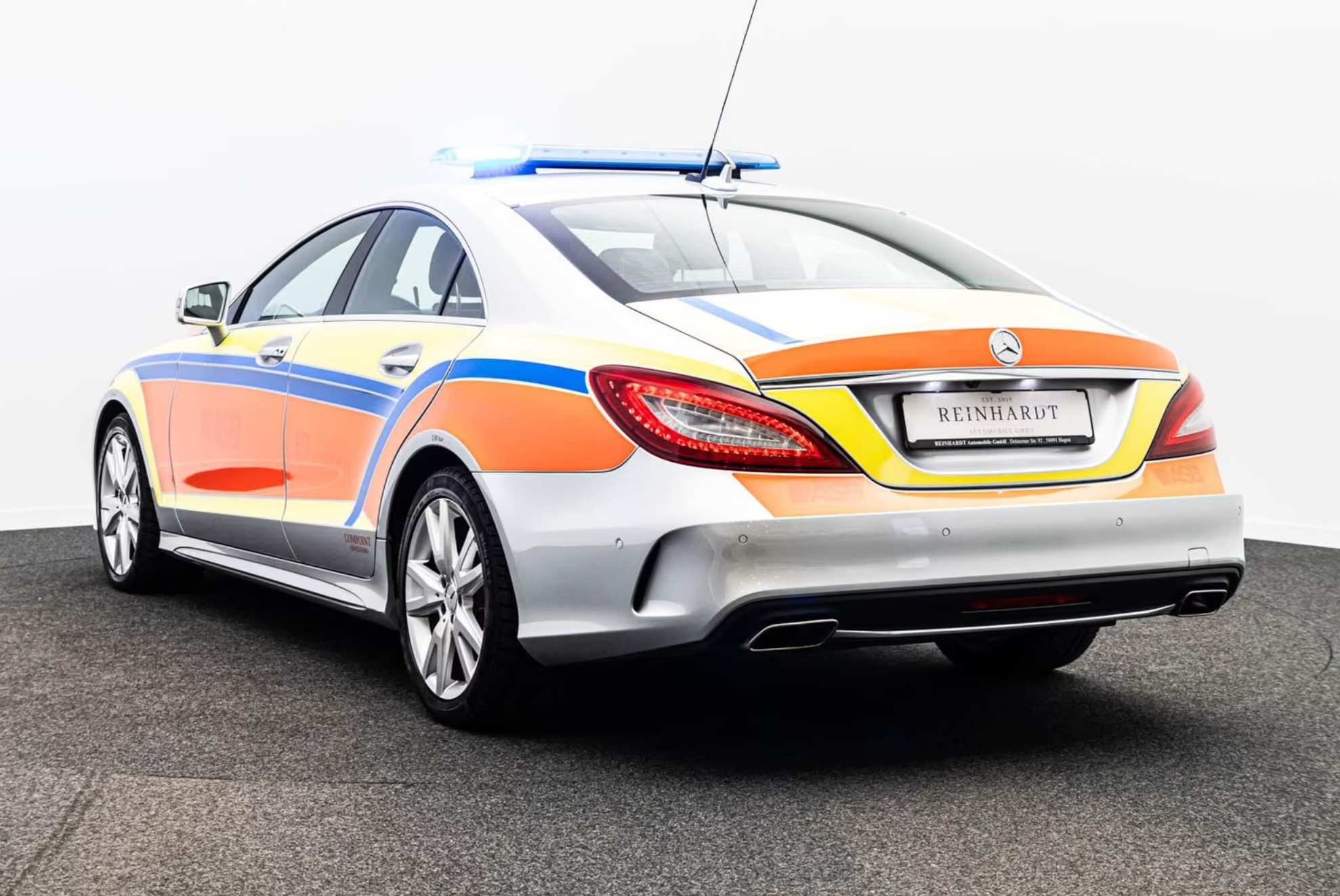 特殊车辆 Mercedes-Benz CLS350d，如此优雅的消防指挥车。 ​