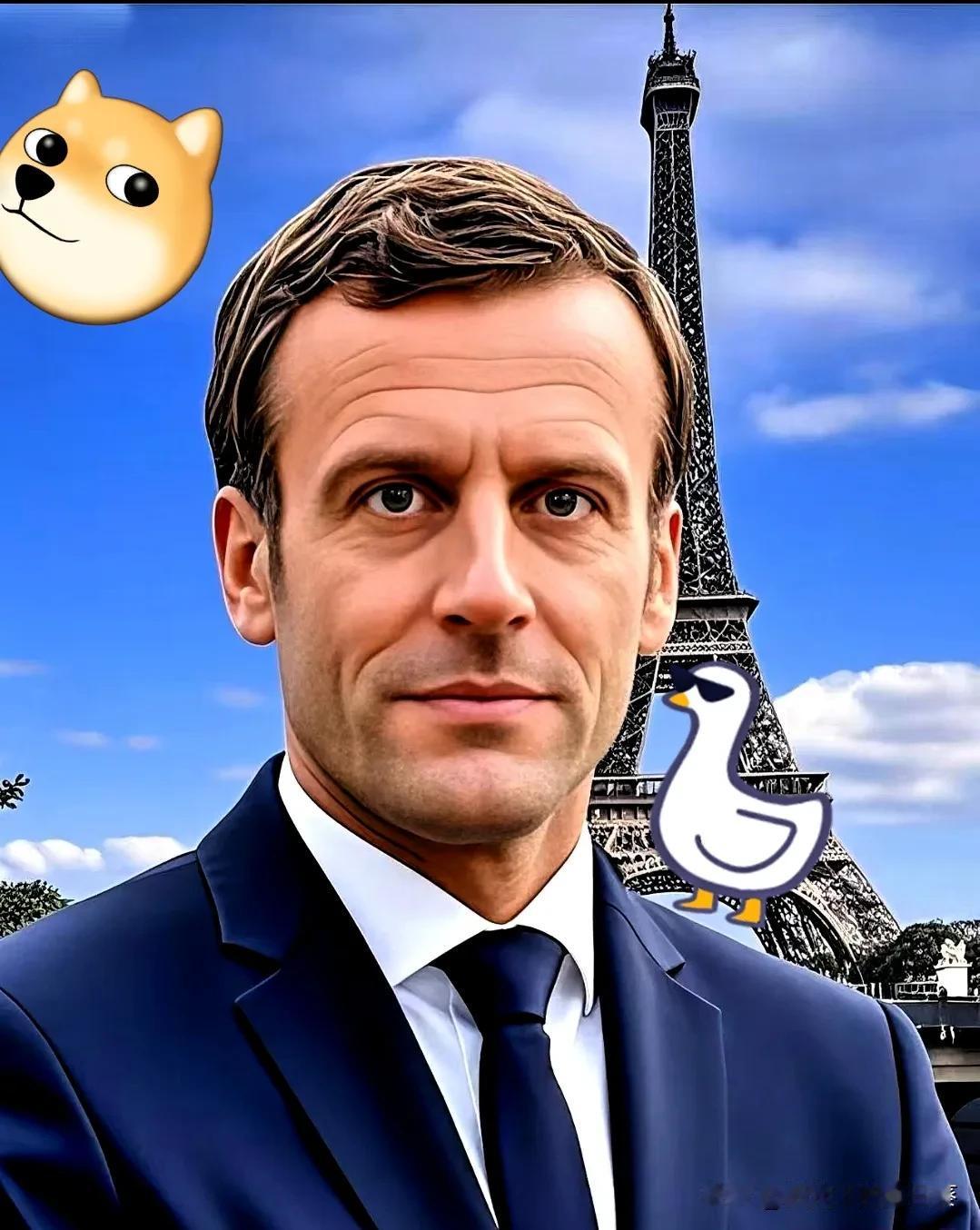 快讯！快讯！

这变脸速度，

怕是连川剧老师傅都得直呼内行。

前几天马克龙在