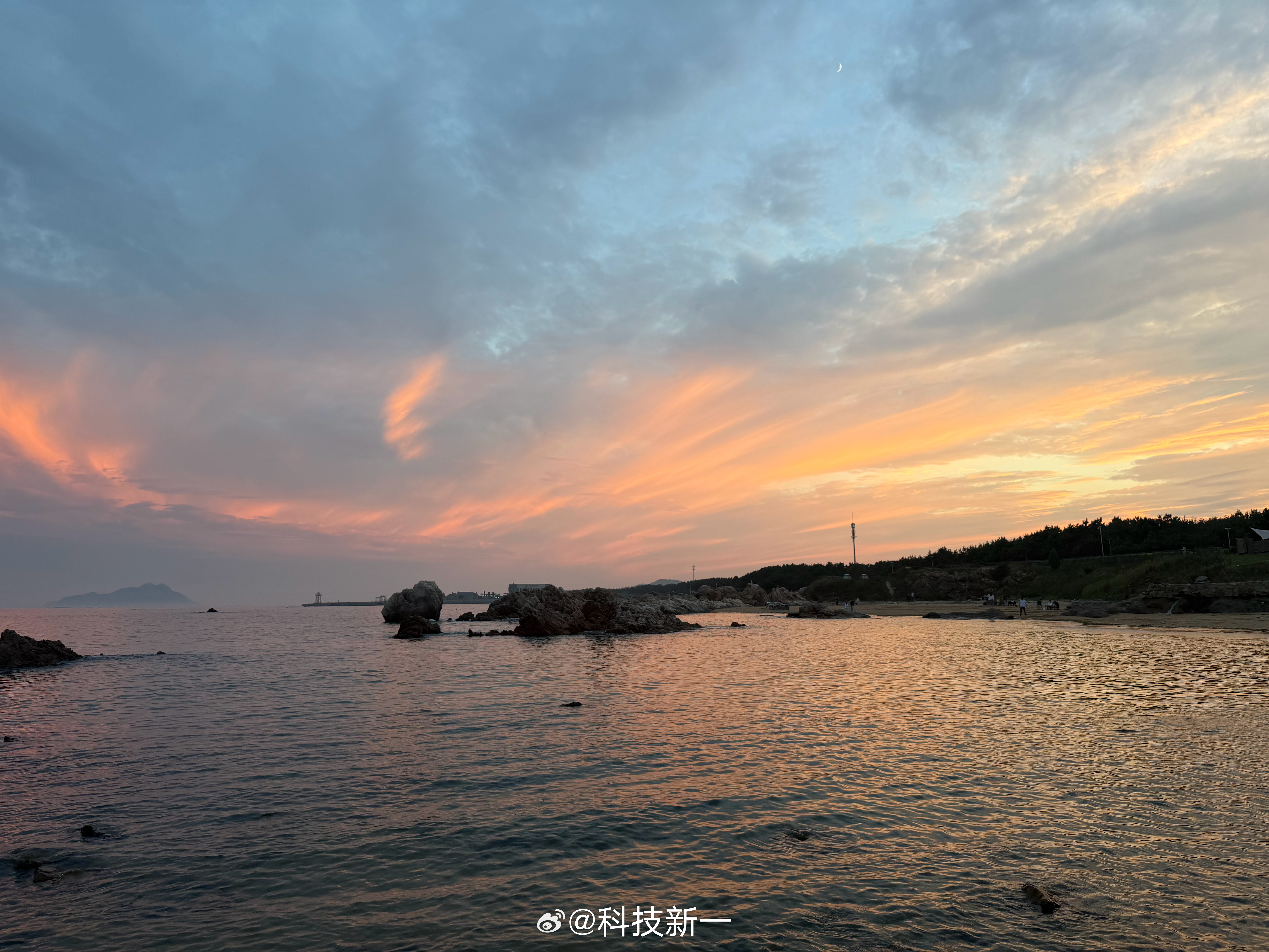 青岛的晚霞，美不美？