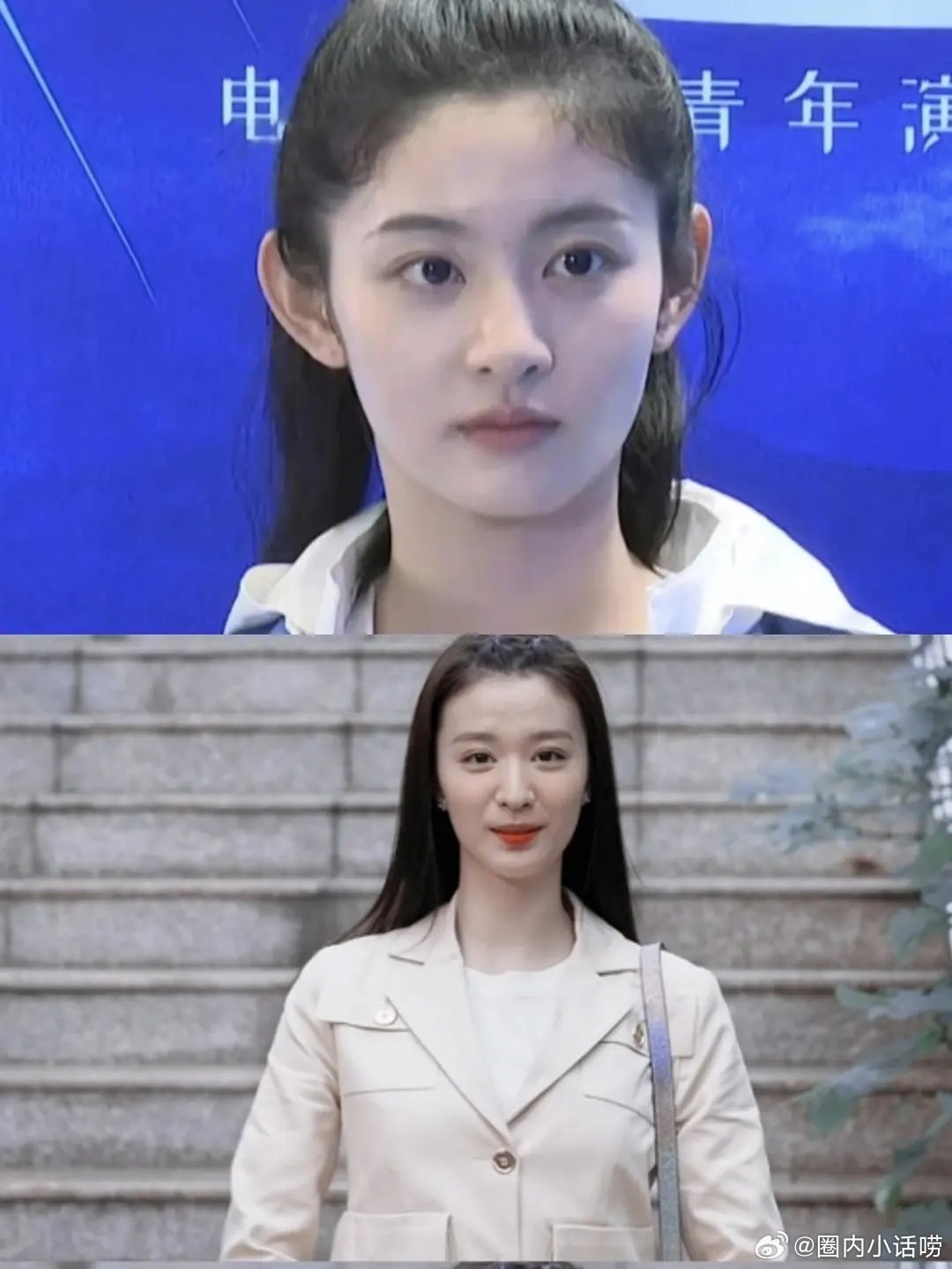 刷到好多说王楚然赵晴像。你们觉得像嘛，素颜，淡妆谁比较好？ 