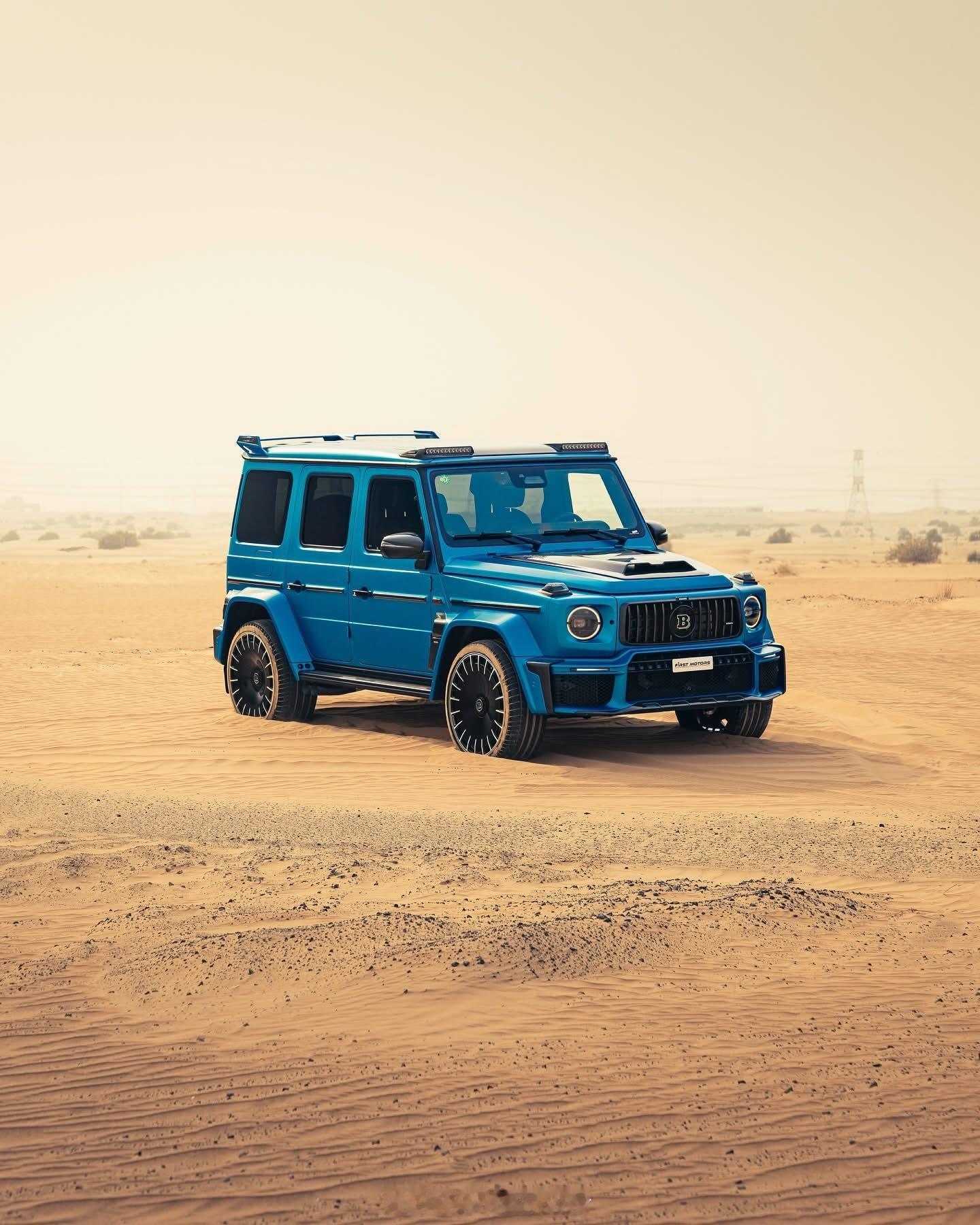 🦕🦕🦕蓝色方舟沙海巡航🏜️🏜️🏜️AMG G63 BRABUS 70
