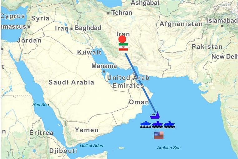 当地时间2026年1月26日，向伊朗方向靠拢的，美国海军林肯号航母暴露了自己的秘