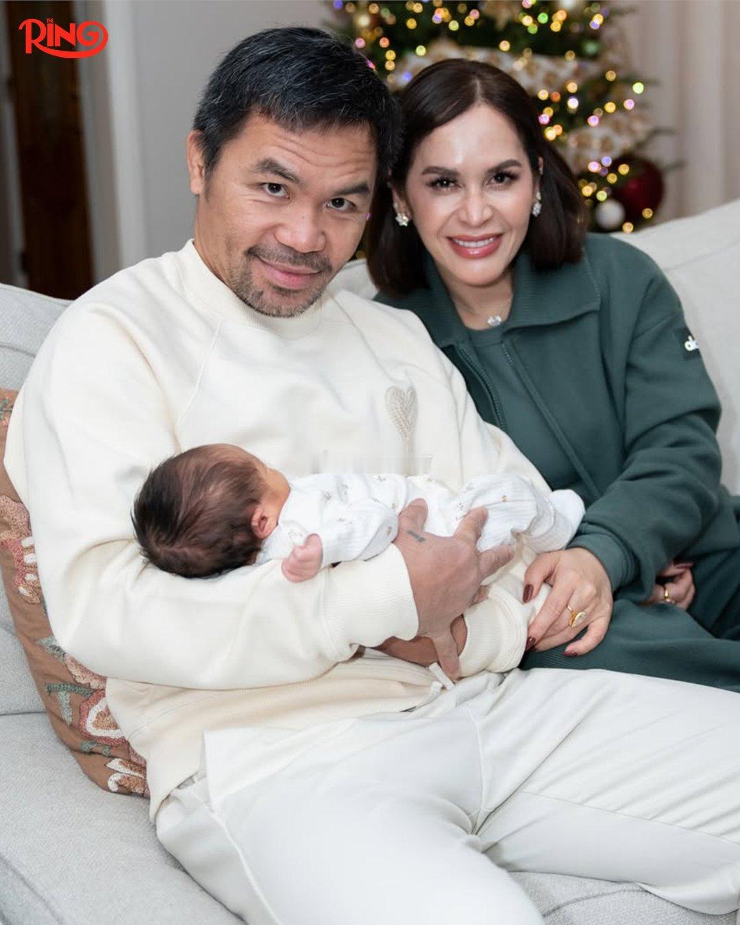 拳坛速递 曼尼·帕奎奥Manny Pacquiao宣布了他的第一个孙女克拉拉Cl