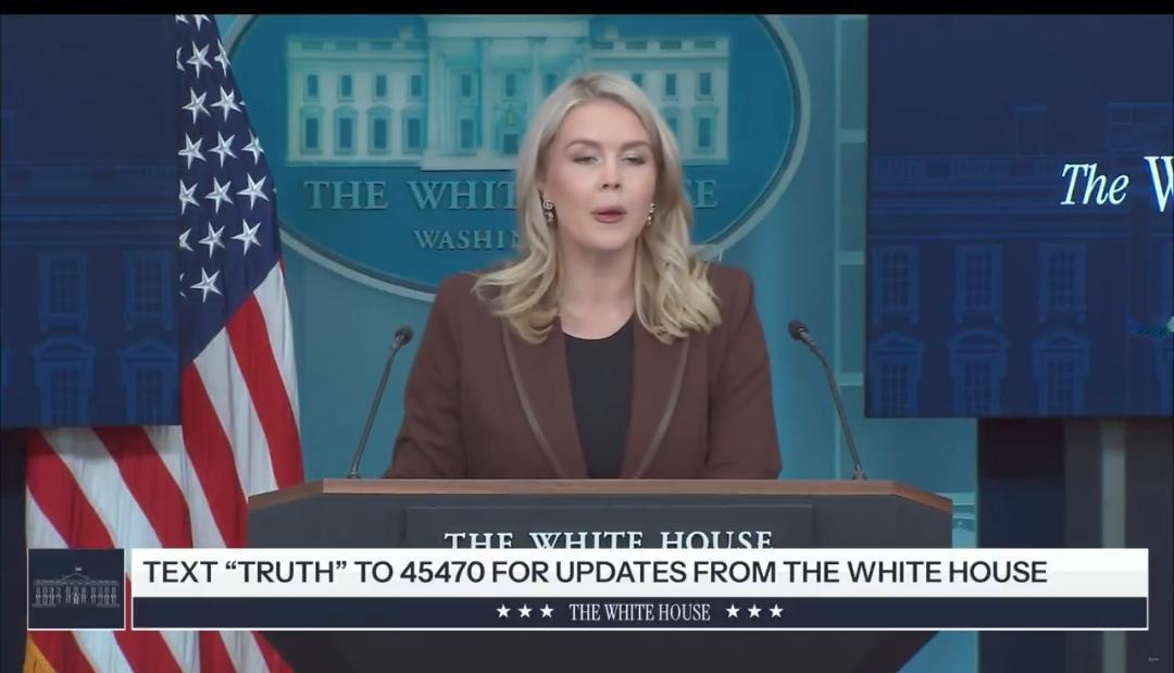 特朗普希望今晚签署法案以结束政府停摆——白宫新闻发言人