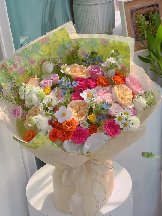 超好看的花束🌸