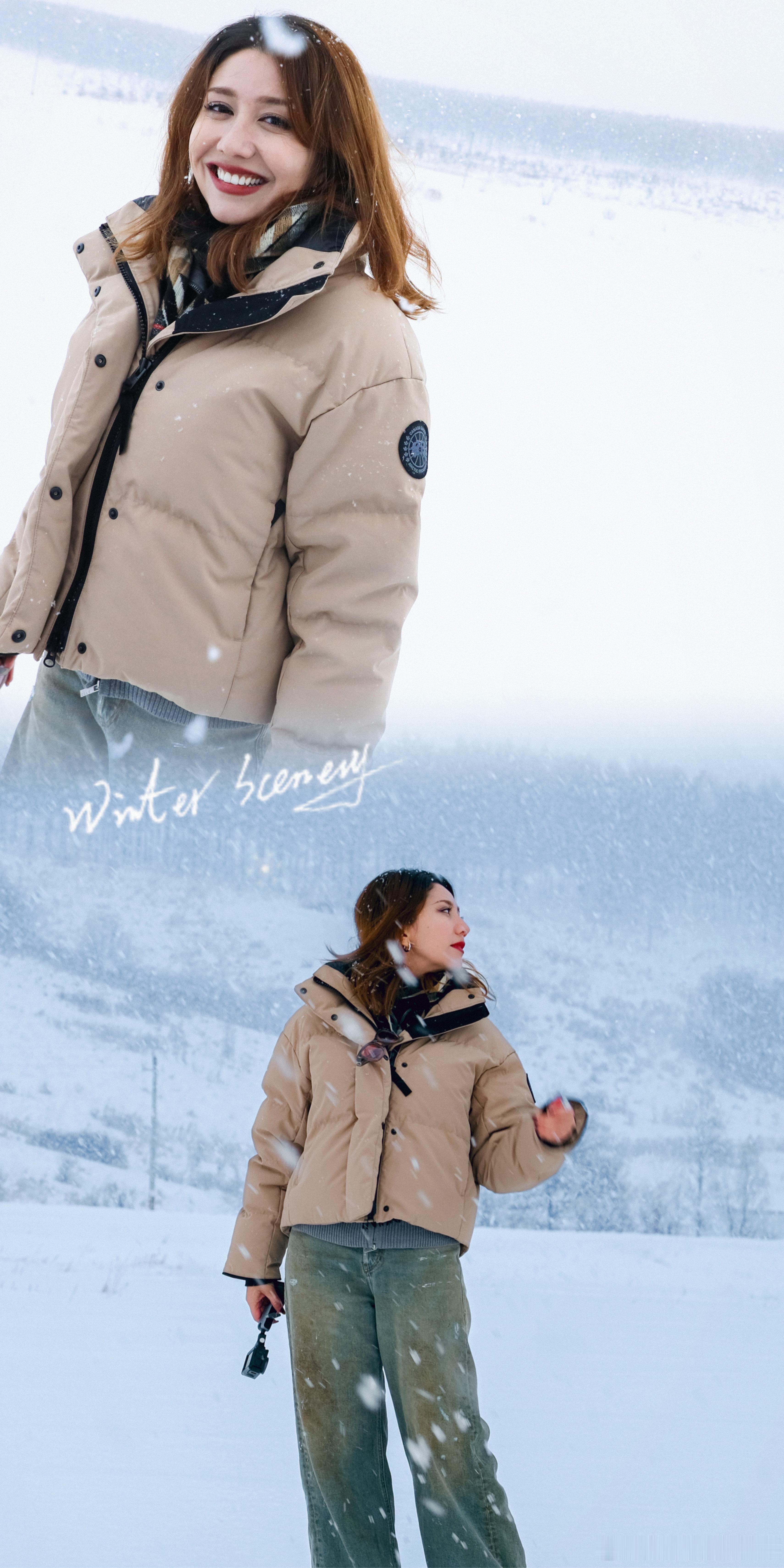 今天的快乐是奥迪E5给的！感谢我的大神好友们，让我在冰天雪地还能拥有人生照片 第