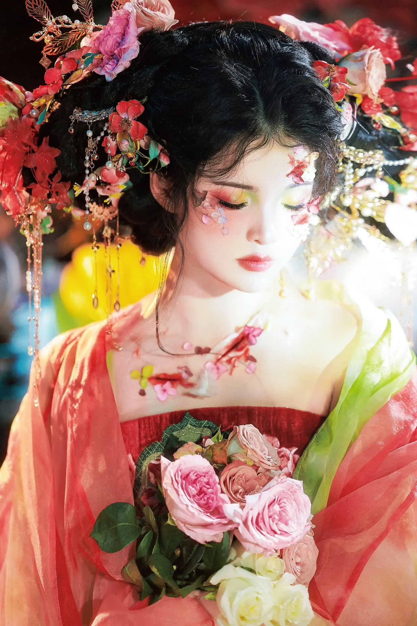 “家里养的花死了...”摄/后：我 出镜