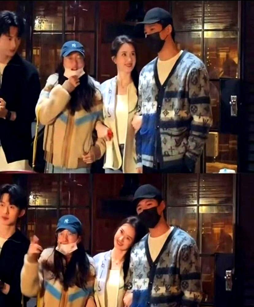 你刷到的短剧国民夫妇高甜拥抱花絮，根本不是营业是抱团救命。
 
去年整个真人短剧