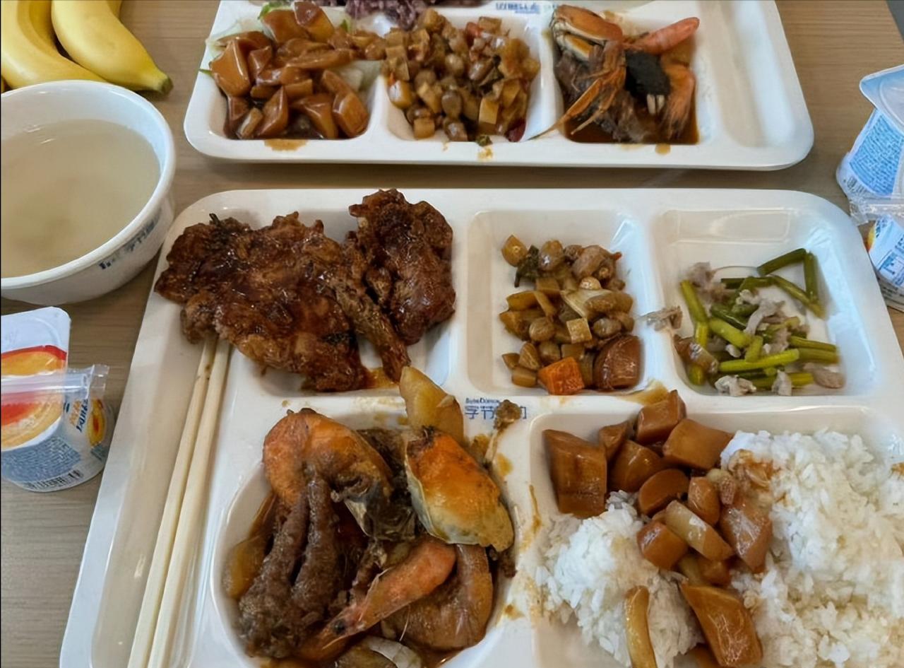 刷到@字节跳动100元餐标的免费三餐真的狠狠戳中了！是谁羡慕了[泣不成声][泣不