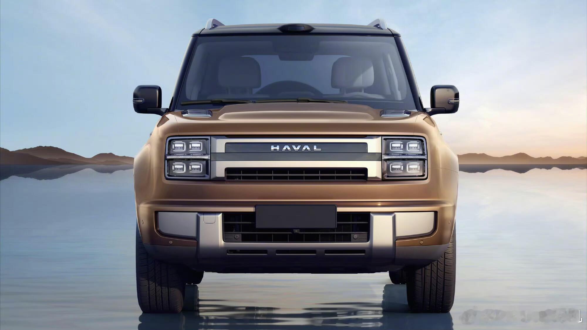 哈弗的方盒子出了，目前还在征名阶段。不过这前脸要是圆灯就好了 汽车资讯新车情报局