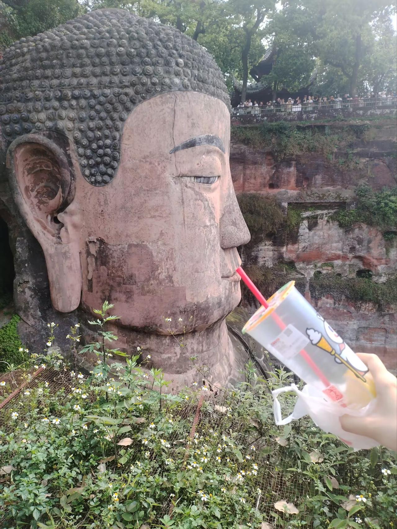 来看乐山大佛必须要做的一件事